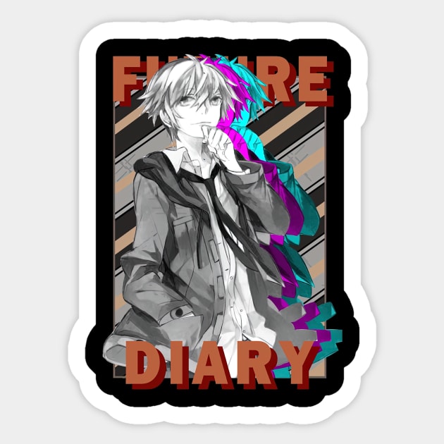 Aru Akise Future Diary Mirai Nikki Sticker by CarolIrvine